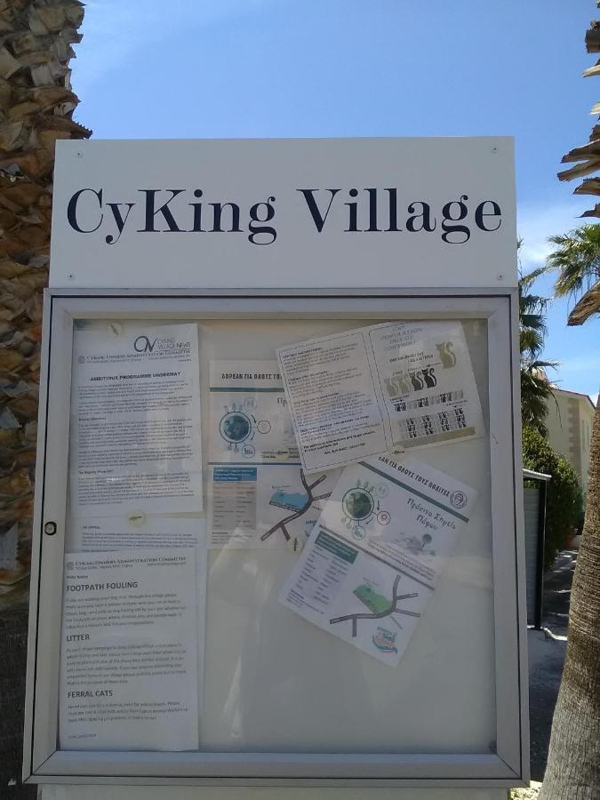 Cyking 2 Bed Apartment With Pool & 10 Min To Beach Paphos Esterno foto